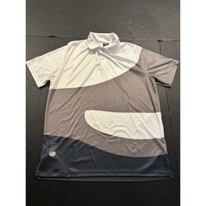 Oakley ROCT Hydrolix Golf Polo - Men's Size M - Multicolor